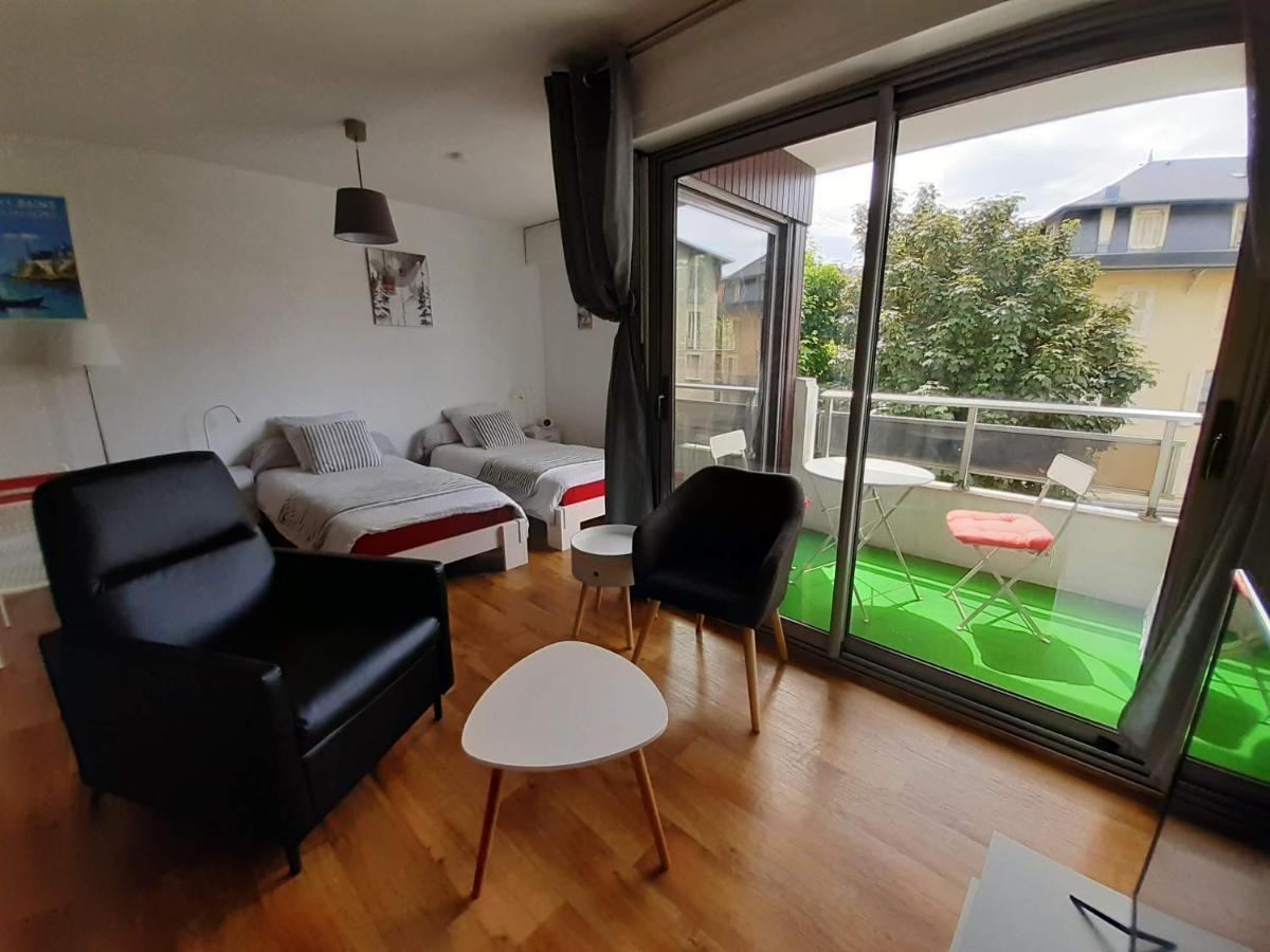 Studio Calme Renove Parking Proche Centre Et Thermes Aix-les-Bains Luaran gambar